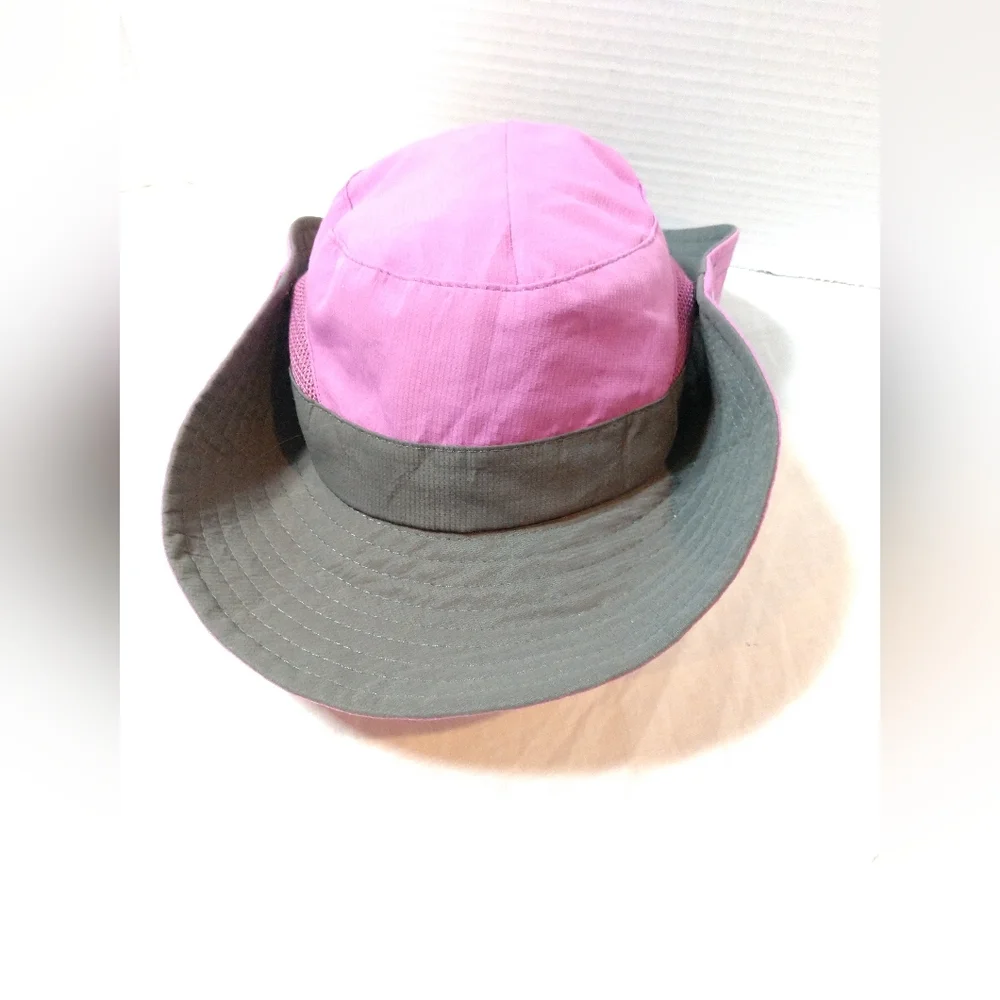 SunShade Brand Sun Hat Snap Up Sides Girl's One Size OS Sun Shade